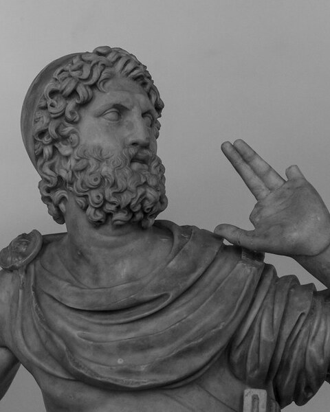 Odysseus, marble bust